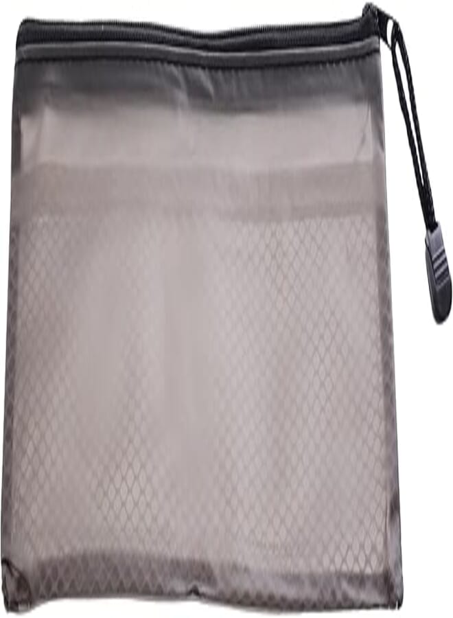 Micro A6 Mini File with Zipper- Black